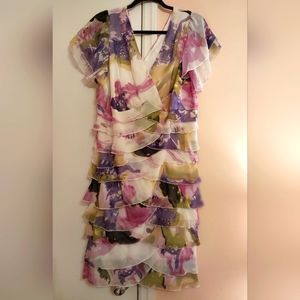 Designer Jonathan Martin Chiffon Dress